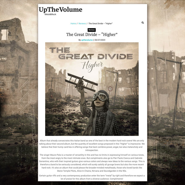 The Great Divide-Higher-review by Up The Volume